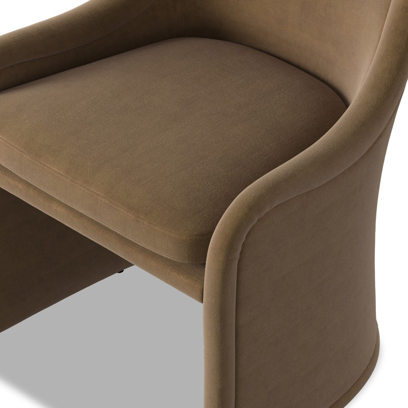 Blaire Upholstered Dining Chair, Monte Mushroom
