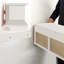 Meuble télé flottant Luna pour console média murale jusqu'à 80 po-937267542