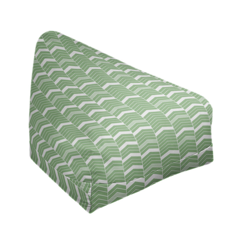 Fauteuil à billes standard &, H 38 po x L 42 po x P 29 po, Vert, Bourre en polyester