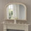 Lynn Arched Overmantle Mirror