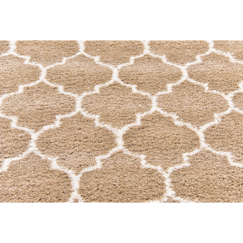 Abdirizak Geometric Indoor Rug, Round 8'