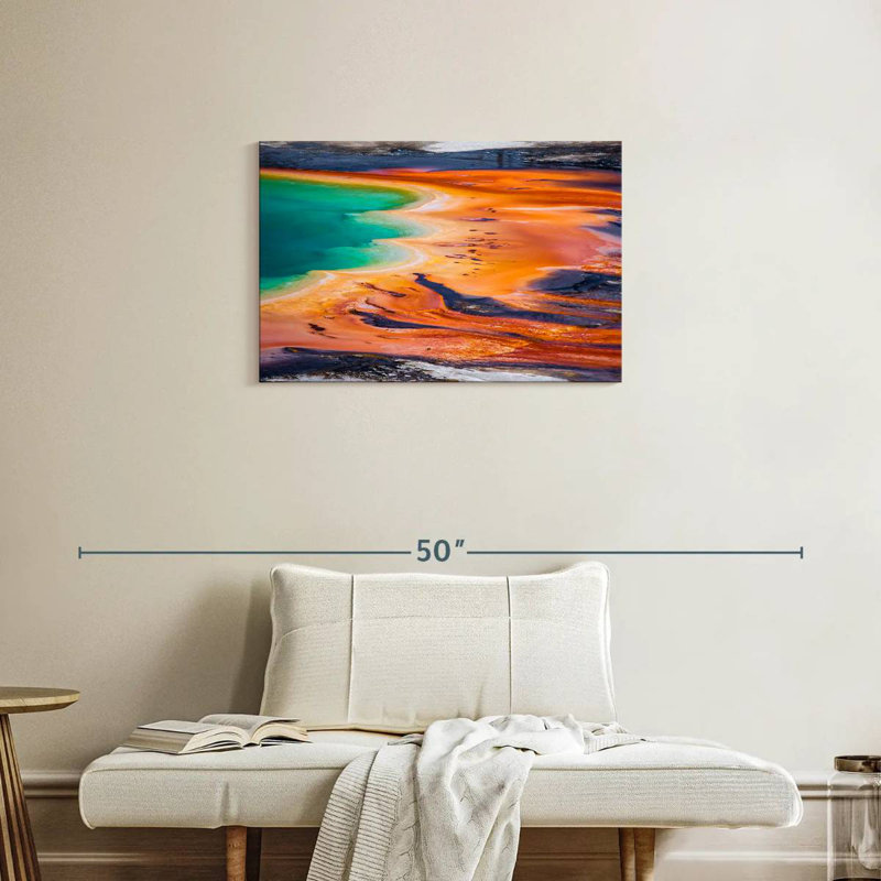 Alvord Grand Prismatic Spring Yellowstone Wyoming, H 20 po x l 30 po