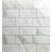 Nature 4 in. x 8 in. Marble Look Glass Straight Edge Subway Decorative Kitchen & Bathroom Wall Tile-36935555