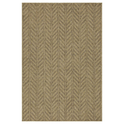 Jute And Mocha Indoor/Outdoor Area Rug - 7 Ft. 10 In. X 10 Ft. 3 In.