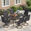 Fauteuils d'extérieur pivotants-408527430