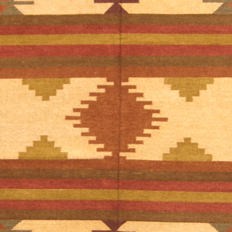 Barkhamsted Wool Striped Indoor Rug, Rectangle 6' x 9'