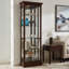 Brantley Solid Wood Lighted Curio Cabinet-73916050