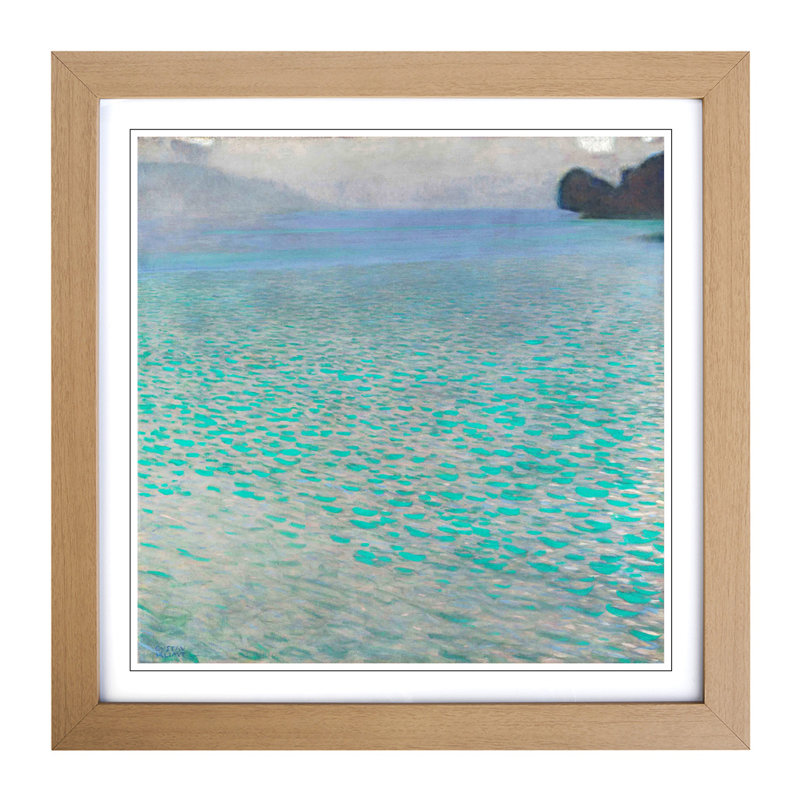 Gustav Klimt - Single Picture Frame Painting, Oak