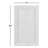 14" W x 30" H x 3.5" D Solid Wood Recessed Bathroom Cabinet-72325735