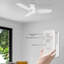 Ventilateur de plafond encastré 48 pouces sans lumière-1943606425