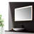 Deatrich Rectangle LED Metal Wall Mirror