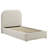Keynote Upholstered Fabric Curved Platform Bed-101181369-101181368