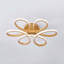 Innsbrook Modern Acrylic Light-adjusted Petal Ceiling Light 1-Light Semi Flush Mount Light-1120027992-1135634108