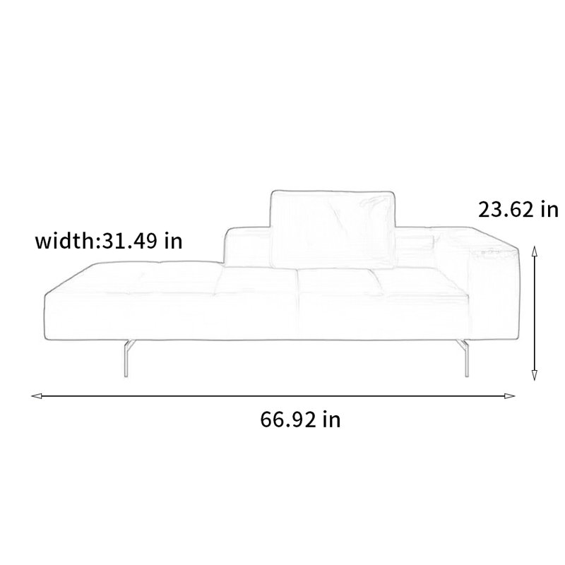 Chaise de luxe en pin massif, Orienté à droite