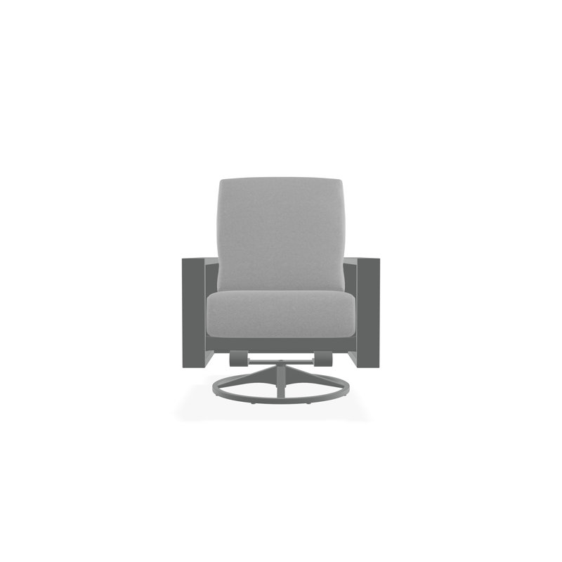 Larssen Outdoor Lounge Chair, Graphite, Dazzle