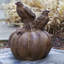 Birds on Pumpkin Statue-15023897
