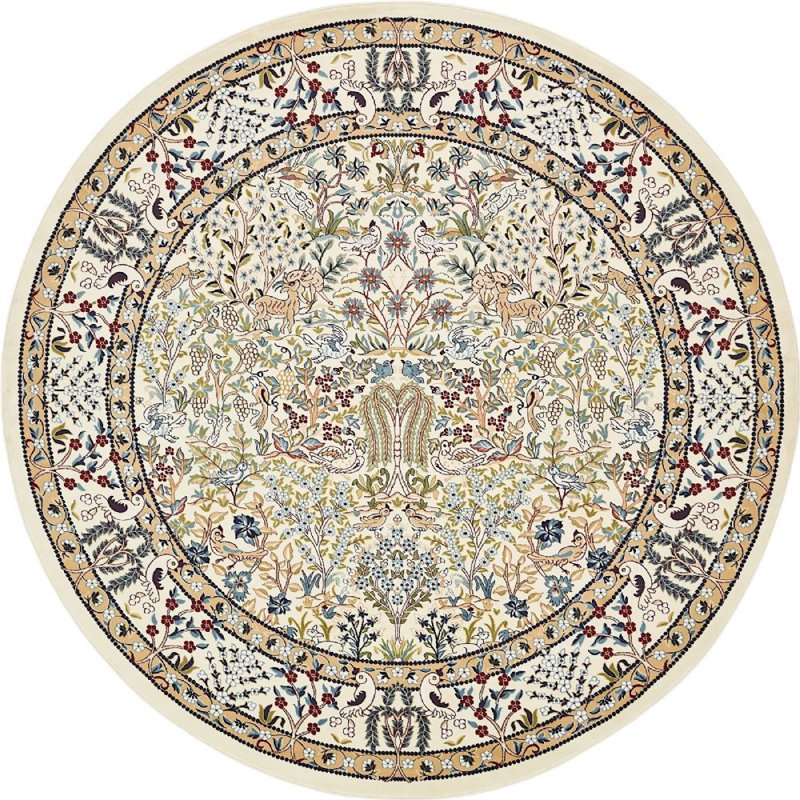 Jackson Oriental Indoor Rug, Round 10'