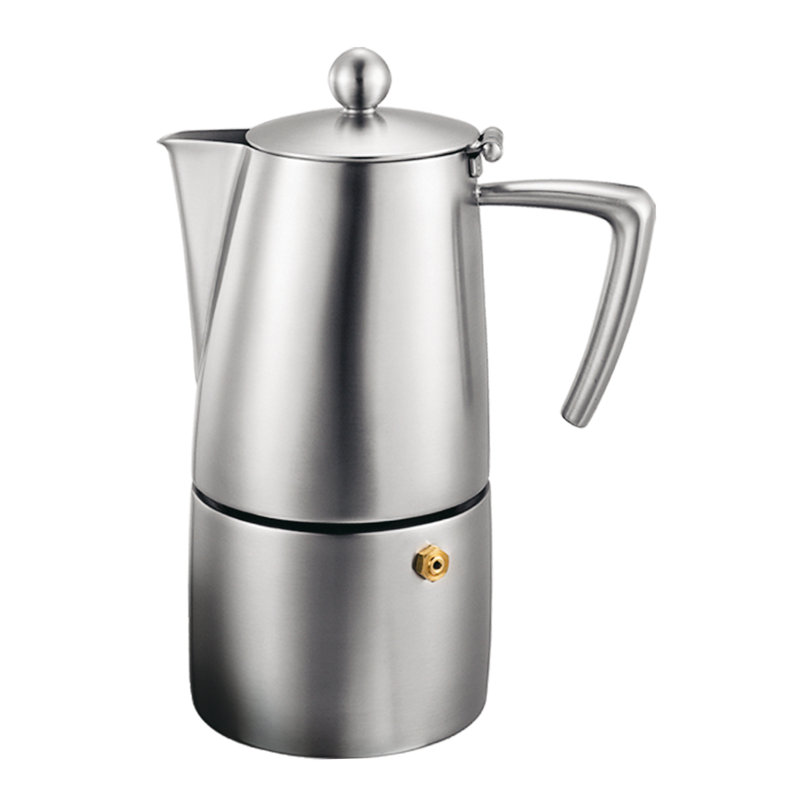 Machine à espresso Cuisinox Milano, 4 tasses, Finition satinée