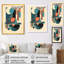 «Blue and Orange Minimalistic Symphony II», impressions sur toile minimalisme-2145712180-2145712332