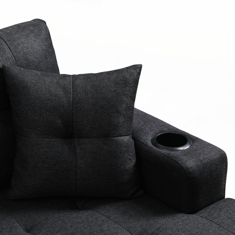 Sofa for Living Room, Black