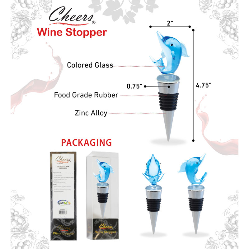 Alyona Glass Bottle Stopper