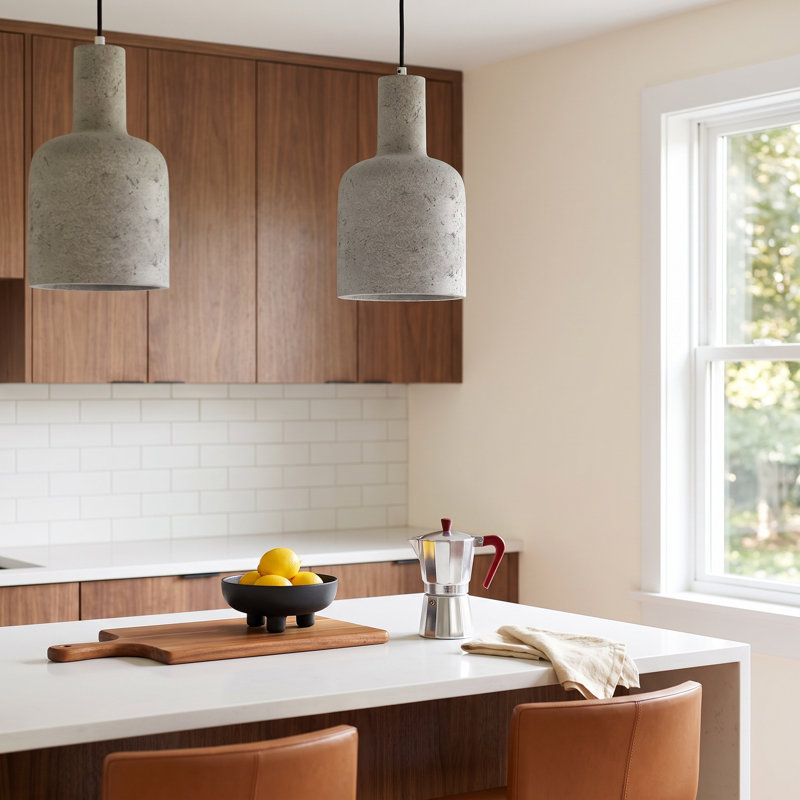 Campo Single Light Dimmable Bell Pendant
