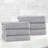 Destin Viscose Cotton Blend Medium Weight Textured Ribbed Hand Towels-106813576