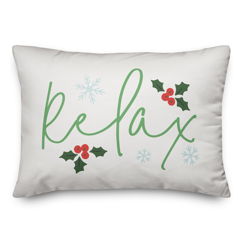  Relax Rectangular Cushion, White