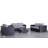Amerion Wicker Fully Assembled 6 - Person Seating Group with Cushions-1100580877
