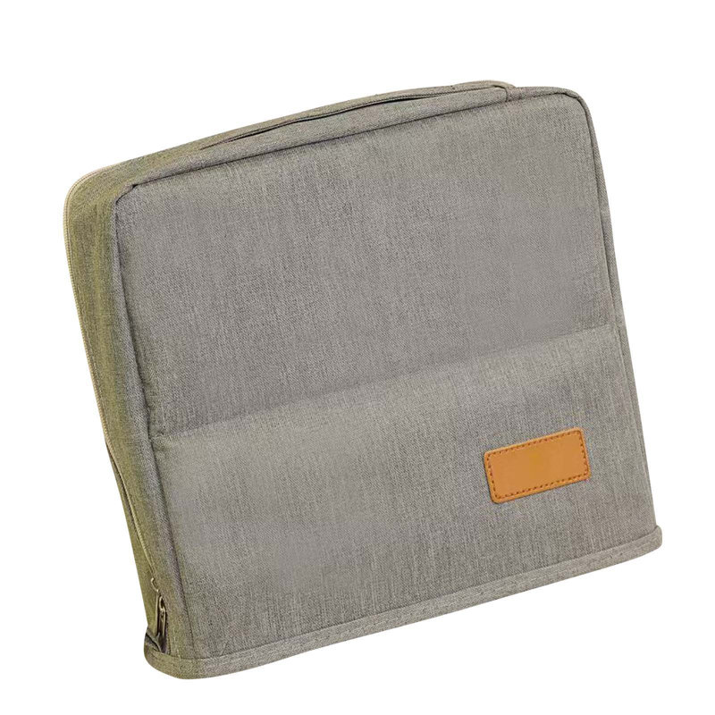 Sac à dos de maquillage portable, Gris