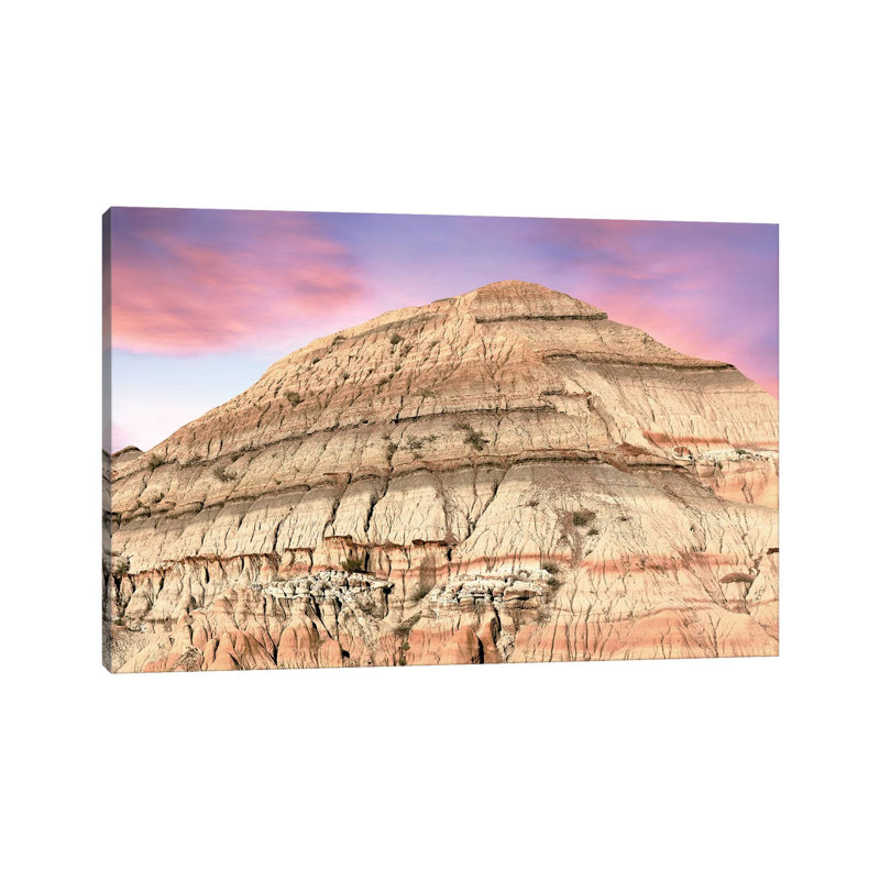 Badlands I 1 Piece Wrapped Canvas Wall Art, 30.48cm H x 45.72cm W x 1.905cm D