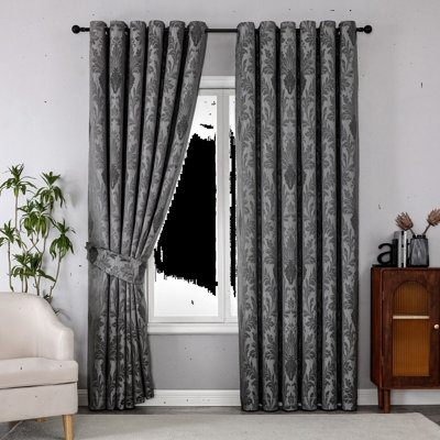 Deshaunta Polyester Room Darkening Curtain Pair