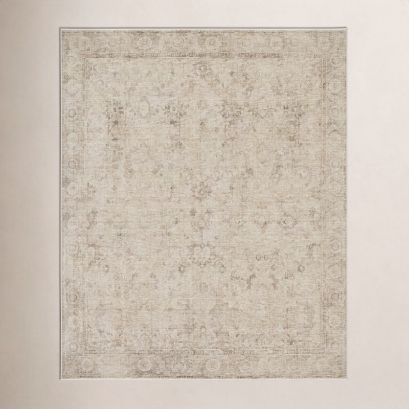 Tapis d'intérieur tissé à la machine Galey Alix x Livabliss Fetscher II, Rectangle 9 pi x 12 pi