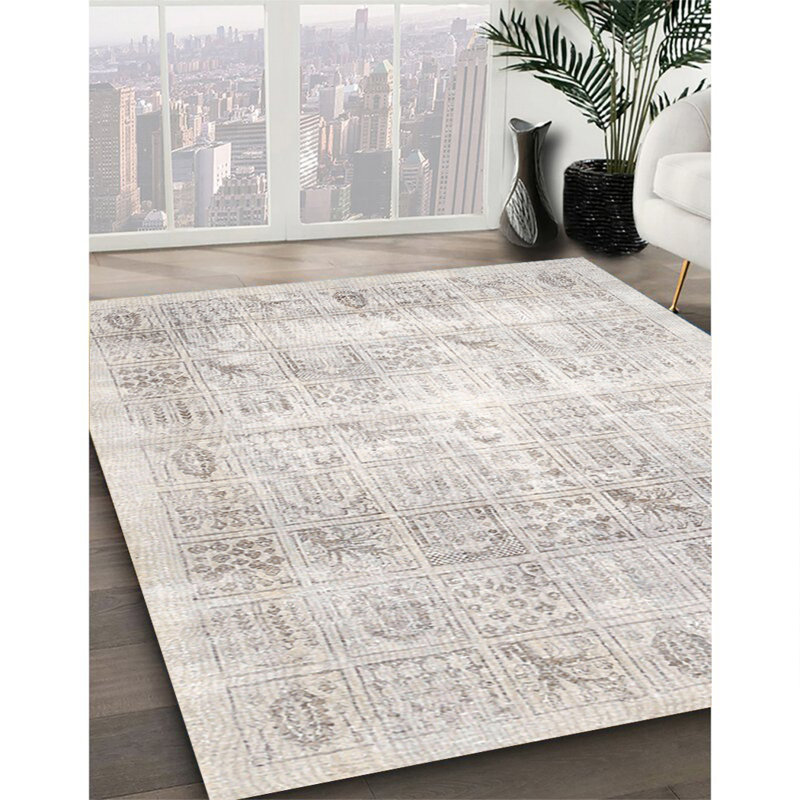 Afizah Oriental Indoor Rug, Square 4'