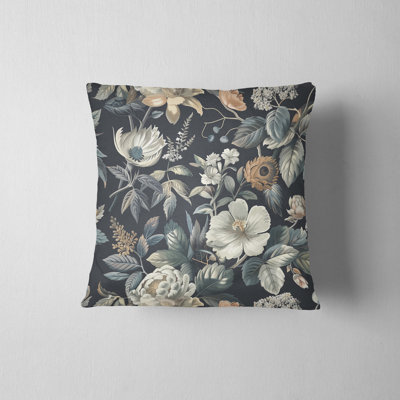 Gwendolyn Floral Reversible Pillow Cover