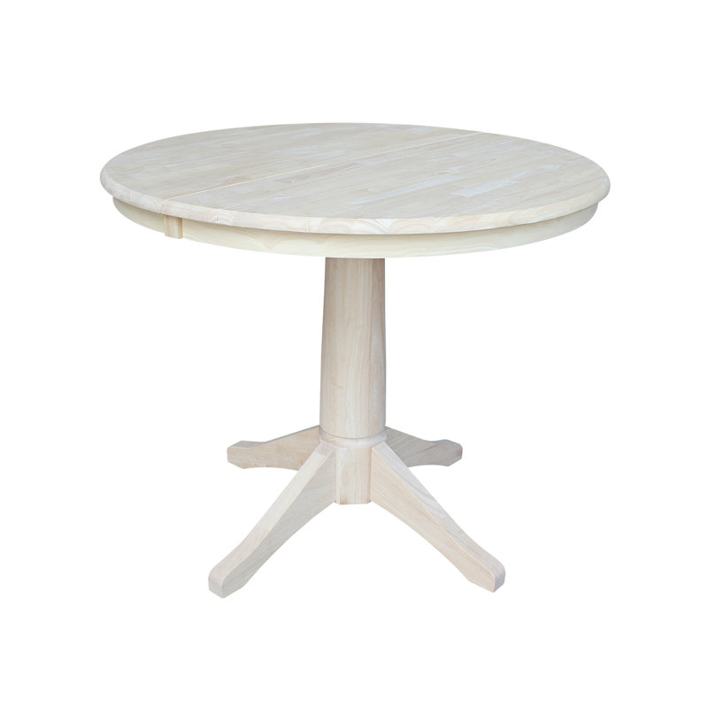 Table de salle à manger extensible Ikuko, Non fini