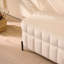 Repose-pieds Basic (type banc), banc de rangement rembourré en velours de 49,21 po de largeur avec repose-pieds en métal et repose-pieds-1371045294