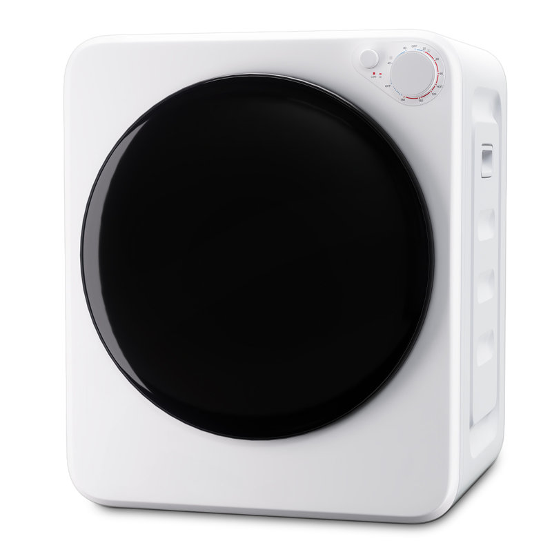 1.8 Cu.Ft Portable Clothes Dryer, 800W Compact Electric Laundry Dryer with Stainless Steel Drum, 5 Drying Modes & Fast Drying, Low Noise, Front Load Mini Dryer Machine for Apartment, Dorm, Home & RV
