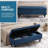 Delshawn Linen Upholstered Storage Bench-1615045252