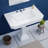 The Renovators Supply Inc. 22'' White Porcelain Rectangular Bathroom Sink with Overflow