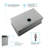 32" Undermount Kitchen Sink, 16-Gauge T-304 Stainless Steel Workstation Sink, 10" Deep, Brushed Finish, w/ Bottom Grid & Drain Kit-124423214