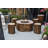 Round Concrete Smokeless Fire Pit Table-732505983