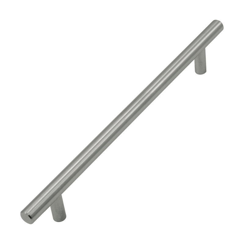 Poignée barre 7 7/16 po Contemporary, Acier inoxydable