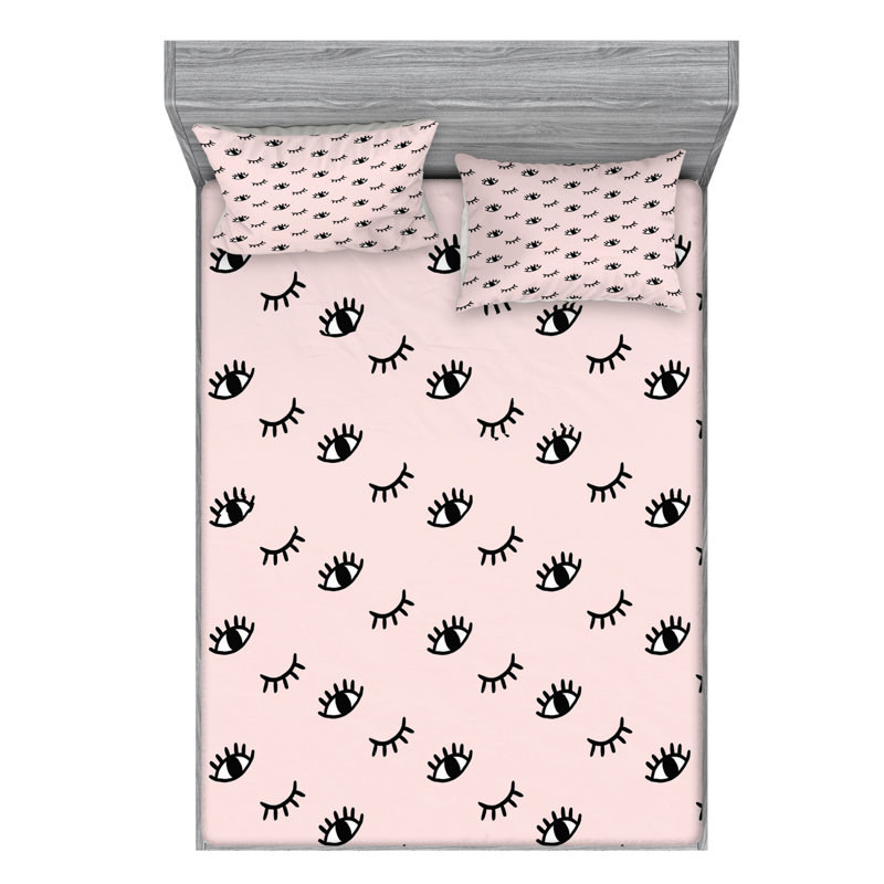 Microfiber Sheet Set, Queen Sheet Set + Fitted Sheet + 2 Pillowcases