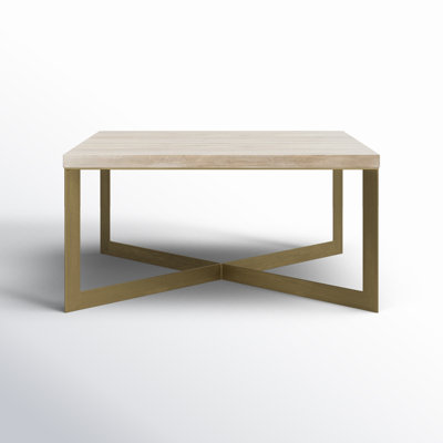 Tulane Cross Legs Coffee Table by Joss & Main