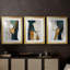 ABSTRACT Series DC XXXVII - Impression personnalisée de qualité supérieure avec passe-partout - 3 pièces-2077311400-2077311398
