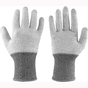 Zulay Kitchen Cut Resistant Gloves Food Grade Level 5 Protection