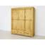 Mccollough 3 Door Solid Wood Wardrobe