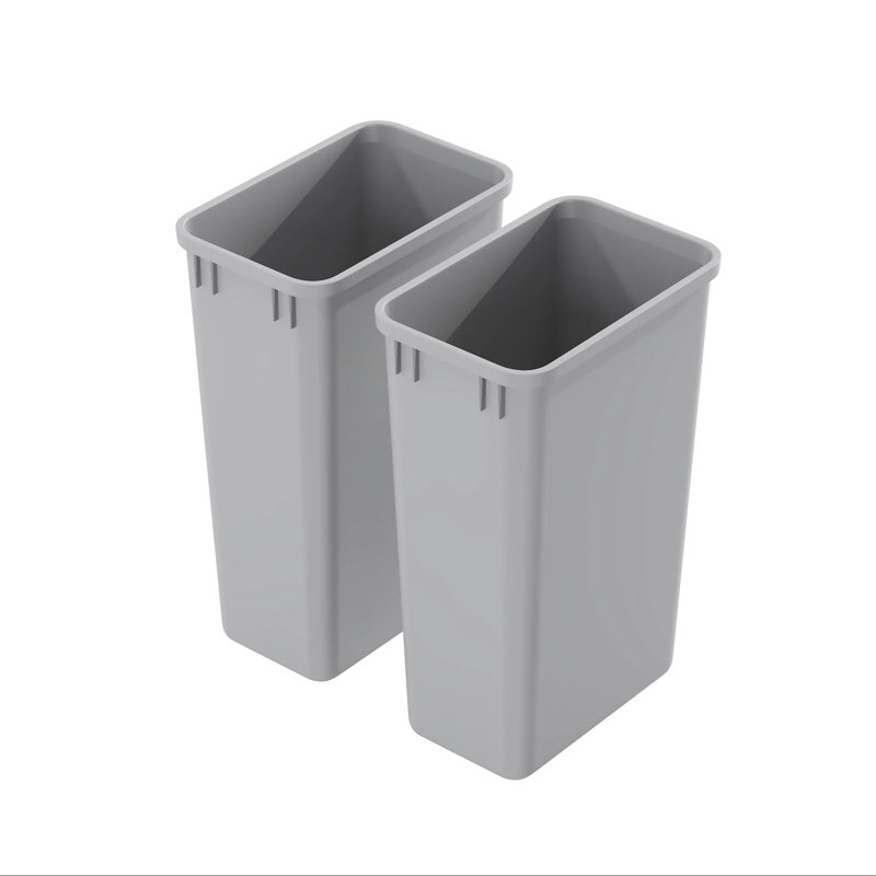 Poubelle Dowell, Paquet de 2 pièces 12,5 gallons