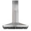 Hotte de cuisine murale VIKIO PRO en acier inoxydable avec ventilation 390CFM, homologuée ETL, filtres à chicane sécuritaires pour lave-vaisselle et lumières DEL pour les cuisines modernes-124967614